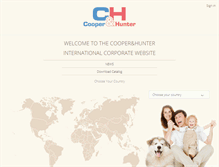 Tablet Screenshot of cooperandhunter.com